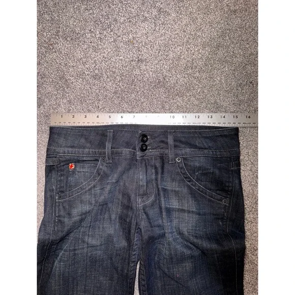 Hudson Women's Dark Wash Bootcut Denim Jeans - 26 - Picture 2 of 9
